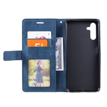 Load image into Gallery viewer, Skin Feel Splicing Leather Phone Case