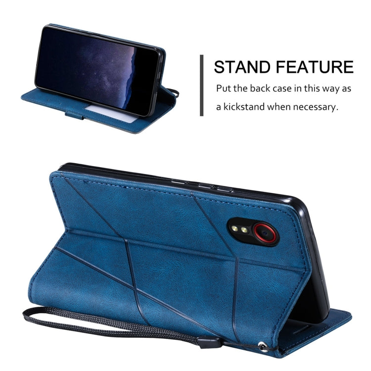 Skin Feel Splicing Leather Phone Case, For Samsung Galaxy Xcover 7, For Samsung Galaxy A55 5G, For Samsung Galaxy A35 5G, For Samsung Galaxy S24 Ultra 5G, For Samsung Galaxy S24+ 5G, For Samsung Galaxy S24 5G, For Samsung Galaxy A15                    ...