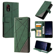 Load image into Gallery viewer, Skin Feel Splicing Leather Phone Case, For Samsung Galaxy Xcover 7, For Samsung Galaxy A55 5G, For Samsung Galaxy A35 5G, For Samsung Galaxy S24 Ultra 5G, For Samsung Galaxy S24+ 5G, For Samsung Galaxy S24 5G, For Samsung Galaxy A15                    ...