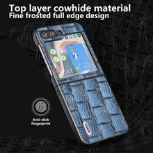 Load image into Gallery viewer, ABEEL Genuine Leather Mahjong Texture Series Phone Case