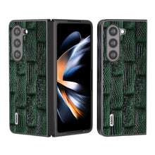 Load image into Gallery viewer, ABEEL Genuine Leather Mahjong Texture Series Phone Case