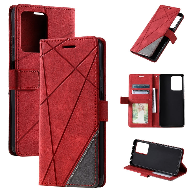 Skin Feel Splicing Leather Phone Case, For Redmi Note 12 Pro+, For Redmi Note 12 Pro 5G Global, For Redmi Note 12 5G, For Redmi Note 12 Pro Speed, For Redmi 11A 4G Global, For Xiaomi 13 Pro, For Xiaomi 13