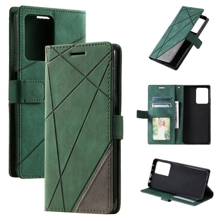 Skin Feel Splicing Leather Phone Case, For Xiaomi Redmi Note 13 Pro+, For Xiaomi Redmi Note 13 Pro 5G, For Xiaomi 13T / Redmi K60 Ultra, For Redmi 12 4G, For Xiaomi POCO F5, For Redmi K60 / K60 Pro, For Redmi Note 12S 4G Global                         ...