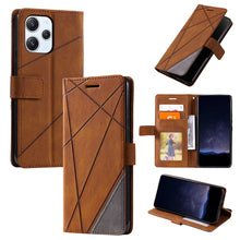 Load image into Gallery viewer, Skin Feel Splicing Leather Phone Case, For Xiaomi Redmi Note 13 Pro+, For Xiaomi Redmi Note 13 Pro 5G, For Xiaomi 13T / Redmi K60 Ultra, For Redmi 12 4G, For Xiaomi POCO F5, For Redmi K60 / K60 Pro, For Redmi Note 12S 4G Global                         ...