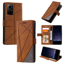 Load image into Gallery viewer, Skin Feel Splicing Leather Phone Case, For Xiaomi Redmi Note 13 Pro+, For Xiaomi Redmi Note 13 Pro 5G, For Xiaomi 13T / Redmi K60 Ultra, For Redmi 12 4G, For Xiaomi POCO F5, For Redmi K60 / K60 Pro, For Redmi Note 12S 4G Global                         ...