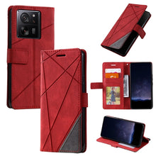 Load image into Gallery viewer, Skin Feel Splicing Leather Phone Case, For Xiaomi Redmi Note 13 Pro+, For Xiaomi Redmi Note 13 Pro 5G, For Xiaomi 13T / Redmi K60 Ultra, For Redmi 12 4G, For Xiaomi POCO F5, For Redmi K60 / K60 Pro, For Redmi Note 12S 4G Global                         ...
