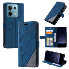 Load image into Gallery viewer, Skin Feel Splicing Leather Phone Case, For Xiaomi Redmi Note 13 Pro+, For Xiaomi Redmi Note 13 Pro 5G, For Xiaomi 13T / Redmi K60 Ultra, For Redmi 12 4G, For Xiaomi POCO F5, For Redmi K60 / K60 Pro, For Redmi Note 12S 4G Global                         ...