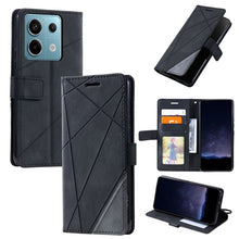 Load image into Gallery viewer, Skin Feel Splicing Leather Phone Case, For Xiaomi Redmi Note 13 Pro+, For Xiaomi Redmi Note 13 Pro 5G, For Xiaomi 13T / Redmi K60 Ultra, For Redmi 12 4G, For Xiaomi POCO F5, For Redmi K60 / K60 Pro, For Redmi Note 12S 4G Global                         ...