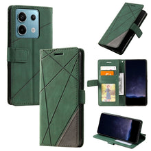 Load image into Gallery viewer, Skin Feel Splicing Leather Phone Case, For Xiaomi Redmi Note 13 Pro+, For Xiaomi Redmi Note 13 Pro 5G, For Xiaomi 13T / Redmi K60 Ultra, For Redmi 12 4G, For Xiaomi POCO F5, For Redmi K60 / K60 Pro, For Redmi Note 12S 4G Global                         ...