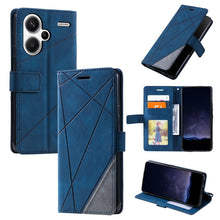 Load image into Gallery viewer, Skin Feel Splicing Leather Phone Case, For Xiaomi Redmi Note 13 Pro+, For Xiaomi Redmi Note 13 Pro 5G, For Xiaomi 13T / Redmi K60 Ultra, For Redmi 12 4G, For Xiaomi POCO F5, For Redmi K60 / K60 Pro, For Redmi Note 12S 4G Global                         ...