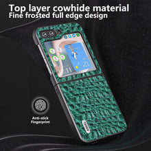 Load image into Gallery viewer, ABEEL Genuine Leather Sky Series Black Edge Phone Case