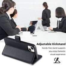 Load image into Gallery viewer, Sheep Texture Cross-body Zipper Wallet Leather Phone Case