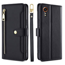 Load image into Gallery viewer, Sheep Texture Cross-body Zipper Wallet Leather Phone Case, For Samsung Galaxy M55 5G, For Samsung Galaxy M15, For Samsung Galaxy Xcover 7 5G, For Samsung Galaxy S24 Ultra 5G, For Samsung Galaxy S24+ 5G, For Samsung Galaxy S24 5G, For Samsung Galaxy A05...