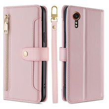Load image into Gallery viewer, Sheep Texture Cross-body Zipper Wallet Leather Phone Case, For Samsung Galaxy M55 5G, For Samsung Galaxy M15, For Samsung Galaxy Xcover 7 5G, For Samsung Galaxy S24 Ultra 5G, For Samsung Galaxy S24+ 5G, For Samsung Galaxy S24 5G, For Samsung Galaxy A05...