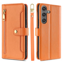 Load image into Gallery viewer, Sheep Texture Cross-body Zipper Wallet Leather Phone Case, For Samsung Galaxy M55 5G, For Samsung Galaxy M15, For Samsung Galaxy Xcover 7 5G, For Samsung Galaxy S24 Ultra 5G, For Samsung Galaxy S24+ 5G, For Samsung Galaxy S24 5G, For Samsung Galaxy A05...