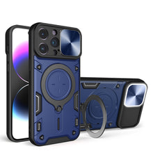 Load image into Gallery viewer, CD Texture Sliding Camshield Magnetic Holder Phone Case, For iPhone 14, For iPhone 14 Pro, For iPhone 14 Pro Max, For iPhone 13 Pro Max, For iPhone 13 Pro, For iPhone 13, For iPhone 12, For iPhone 12 Pro Max
