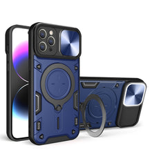 Load image into Gallery viewer, CD Texture Sliding Camshield Magnetic Holder Phone Case, For iPhone 12 Pro, For iPhone 11 Pro Max, For iPhone 11, For iPhone 11 Pro