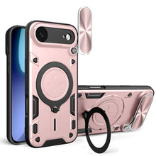 Load image into Gallery viewer, CD Texture Sliding Camshield Magnetic Holder Phone Case, For iPhone 17e / 16e, For iPhone 17 Pro Max, For iPhone 17 Pro, For iPhone 17, For iPhone Air, For iPhone 16 Pro Max, For iPhone 16 Pro, For iPhone 16 Plus