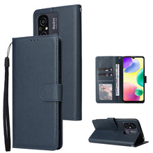 Load image into Gallery viewer, Multifunctional 3 Card Slots Leather Phone Case, For Xiaomi Redmi 11A 4G, For Xiaomi Redmi 12C