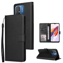 Load image into Gallery viewer, Multifunctional 3 Card Slots Leather Phone Case, For Xiaomi Redmi 11A 4G, For Xiaomi Redmi 12C