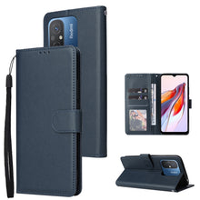 Load image into Gallery viewer, Multifunctional 3 Card Slots Leather Phone Case, For Xiaomi Redmi 11A 4G, For Xiaomi Redmi 12C