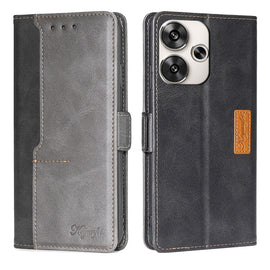 Contrast Color Side Buckle Leather Phone Case, For Xiaomi Redmi Turbo 3 5G, For Xiaomi Civi 4 Pro, For Xiaomi Redmi A3 4G, For Xiaomi Redmi Note 13R Pro 5G, For Xiaomi Redmi Note 13 4G, For Xiaomi Redmi 12 4G, For Xiaomi Redmi Note 12S 4G              ...