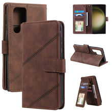Load image into Gallery viewer, Skin Feel Multi-card Wallet Leather Phone Case
