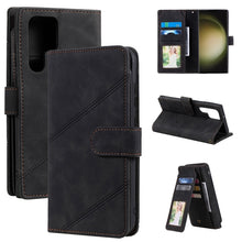 Load image into Gallery viewer, Skin Feel Multi-card Wallet Leather Phone Case