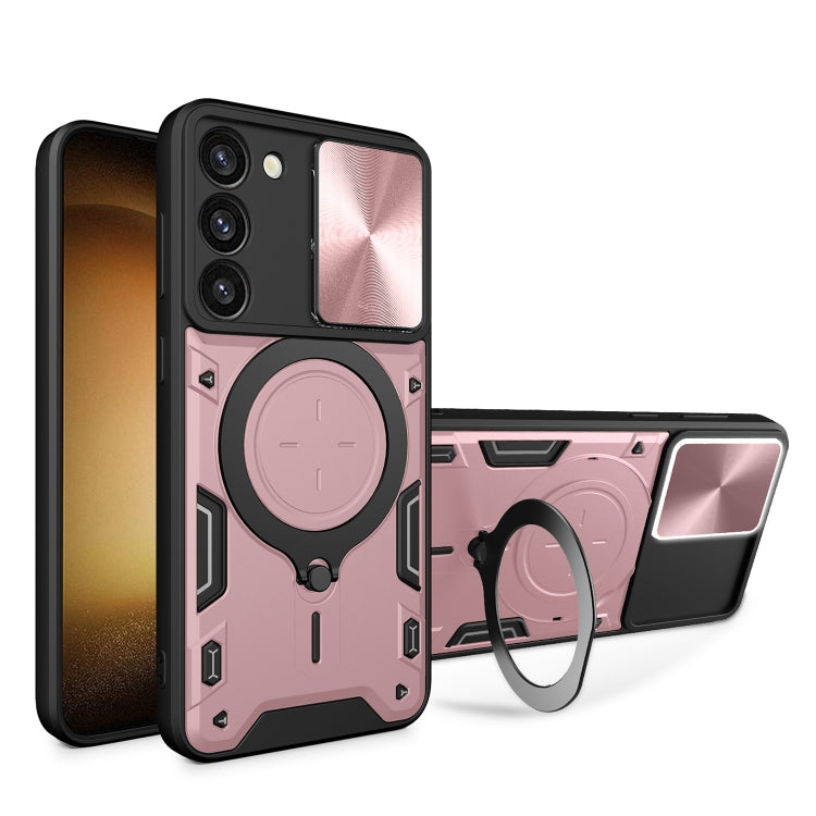 CD Texture Sliding Camshield Magnetic Holder Phone Case, For Samsung Galaxy S23+ 5G, For Samsung Galaxy S23 5G, For Samsung Galaxy S20 FE, For Samsung Galaxy A73 5G, For Samsung Galaxy A33 5G, For Samsung Galaxy A13 4G, For Samsung Galaxy S22 Ultra 5G ...