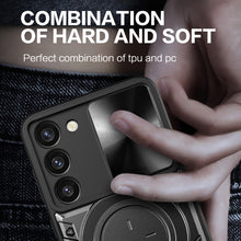 Load image into Gallery viewer, CD Texture Sliding Camshield Magnetic Holder Phone Case, For Samsung Galaxy S23+ 5G, For Samsung Galaxy S23 5G, For Samsung Galaxy S20 FE, For Samsung Galaxy A73 5G, For Samsung Galaxy A33 5G, For Samsung Galaxy A13 4G, For Samsung Galaxy S22 Ultra 5G ...
