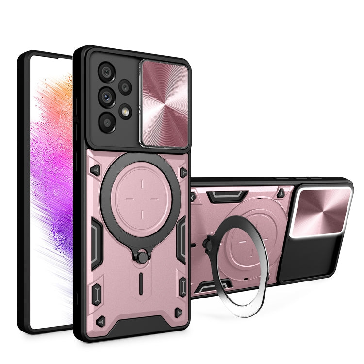 CD Texture Sliding Camshield Magnetic Holder Phone Case, For Samsung Galaxy S23+ 5G, For Samsung Galaxy S23 5G, For Samsung Galaxy S20 FE, For Samsung Galaxy A73 5G, For Samsung Galaxy A33 5G, For Samsung Galaxy A13 4G, For Samsung Galaxy S22 Ultra 5G ...