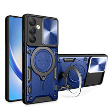 Load image into Gallery viewer, CD Texture Sliding Camshield Magnetic Holder Phone Case, For Samsung Galaxy S24 FE 5G, For Samsung Galaxy S24+ 5G, For Samsung Galaxy S24 5G, For Samsung Galaxy A24 4G, For Samsung Galaxy A23 5G, For Samsung Galaxy A34 5G, For Samsung Galaxy A54 5G    ...