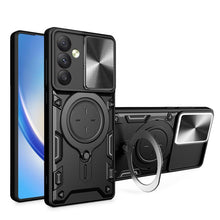 Load image into Gallery viewer, CD Texture Sliding Camshield Magnetic Holder Phone Case, For Samsung Galaxy S24 FE 5G, For Samsung Galaxy S24+ 5G, For Samsung Galaxy S24 5G, For Samsung Galaxy A24 4G, For Samsung Galaxy A23 5G, For Samsung Galaxy A34 5G, For Samsung Galaxy A54 5G    ...