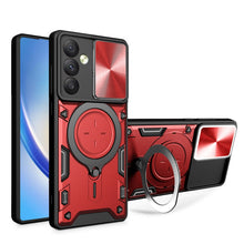 Load image into Gallery viewer, CD Texture Sliding Camshield Magnetic Holder Phone Case, For Samsung Galaxy S24 FE 5G, For Samsung Galaxy S24+ 5G, For Samsung Galaxy S24 5G, For Samsung Galaxy A24 4G, For Samsung Galaxy A23 5G, For Samsung Galaxy A34 5G, For Samsung Galaxy A54 5G    ...