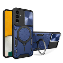 Load image into Gallery viewer, CD Texture Sliding Camshield Magnetic Holder Phone Case, For Samsung Galaxy S22 5G, For Samsung Galaxy A13 5G, For Samsung Galaxy A03s, For Samsung Galaxy A53, For Samsung Galaxy S21 5G, For Samsung Galaxy S21+ 5G, For Samsung Galaxy S21 Ultra 5G