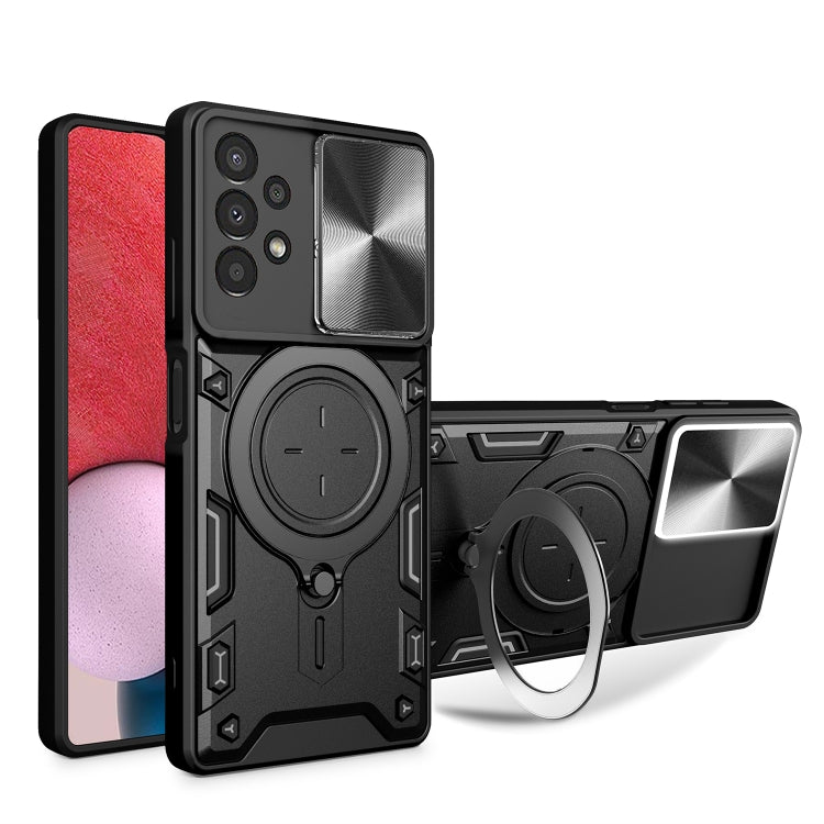 CD Texture Sliding Camshield Magnetic Holder Phone Case, For Samsung Galaxy S23+ 5G, For Samsung Galaxy S23 5G, For Samsung Galaxy S20 FE, For Samsung Galaxy A73 5G, For Samsung Galaxy A33 5G, For Samsung Galaxy A13 4G, For Samsung Galaxy S22 Ultra 5G ...