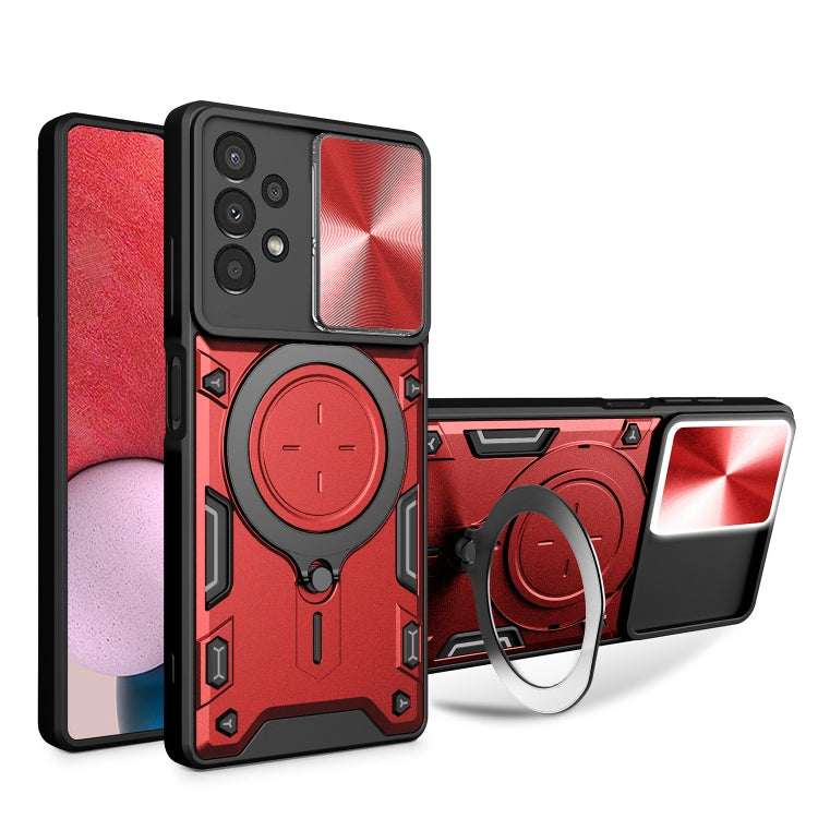 CD Texture Sliding Camshield Magnetic Holder Phone Case, For Samsung Galaxy S23+ 5G, For Samsung Galaxy S23 5G, For Samsung Galaxy S20 FE, For Samsung Galaxy A73 5G, For Samsung Galaxy A33 5G, For Samsung Galaxy A13 4G, For Samsung Galaxy S22 Ultra 5G ...