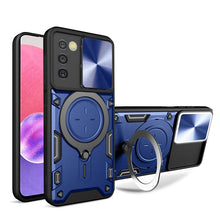 Load image into Gallery viewer, CD Texture Sliding Camshield Magnetic Holder Phone Case, For Samsung Galaxy S22 5G, For Samsung Galaxy A13 5G, For Samsung Galaxy A03s, For Samsung Galaxy A53, For Samsung Galaxy S21 5G, For Samsung Galaxy S21+ 5G, For Samsung Galaxy S21 Ultra 5G