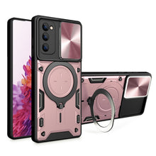 Load image into Gallery viewer, CD Texture Sliding Camshield Magnetic Holder Phone Case, For Samsung Galaxy S23+ 5G, For Samsung Galaxy S23 5G, For Samsung Galaxy S20 FE, For Samsung Galaxy A73 5G, For Samsung Galaxy A33 5G, For Samsung Galaxy A13 4G, For Samsung Galaxy S22 Ultra 5G ...