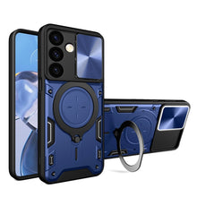 Load image into Gallery viewer, CD Texture Sliding Camshield Magnetic Holder Phone Case, For Samsung Galaxy S24 FE 5G, For Samsung Galaxy S24+ 5G, For Samsung Galaxy S24 5G, For Samsung Galaxy A24 4G, For Samsung Galaxy A23 5G, For Samsung Galaxy A34 5G, For Samsung Galaxy A54 5G    ...