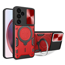 Load image into Gallery viewer, CD Texture Sliding Camshield Magnetic Holder Phone Case, For Samsung Galaxy S24 FE 5G, For Samsung Galaxy S24+ 5G, For Samsung Galaxy S24 5G, For Samsung Galaxy A24 4G, For Samsung Galaxy A23 5G, For Samsung Galaxy A34 5G, For Samsung Galaxy A54 5G    ...