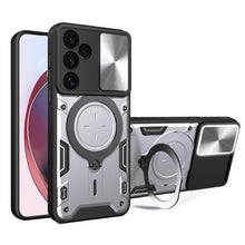 Load image into Gallery viewer, CD Texture Sliding Camshield Magnetic Holder Phone Case, For Samsung Galaxy S24 FE 5G, For Samsung Galaxy S24+ 5G, For Samsung Galaxy S24 5G, For Samsung Galaxy A24 4G, For Samsung Galaxy A23 5G, For Samsung Galaxy A34 5G, For Samsung Galaxy A54 5G    ...