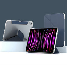 Load image into Gallery viewer, Mutural Deformation Stand Smart Leather Tablet Case