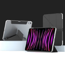 Load image into Gallery viewer, Mutural Deformation Stand Smart Leather Tablet Case