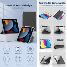 Load image into Gallery viewer, Mutural Deformation Stand Smart Leather Tablet Case
