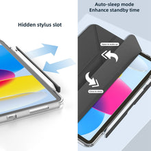 Load image into Gallery viewer, Mutural Deformation Stand Smart Leather Tablet Case