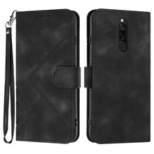 Load image into Gallery viewer, Line Pattern Skin Feel Leather Phone Case, For Xiaomi Mi 10T 5G/10T Pro 5G, For Xiaomi Redmi Note 9 Global/10X 4G, For Xiaomi Redmi Note 9 Pro, For Xiaomi Redmi Note 8T, For Xiaomi Redmi 8, For Xiaomi Redmi Note 8, For Xiaomi Redmi Note 8 Pro          ...