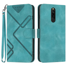 Load image into Gallery viewer, Line Pattern Skin Feel Leather Phone Case, For Xiaomi Mi 10T 5G/10T Pro 5G, For Xiaomi Redmi Note 9 Global/10X 4G, For Xiaomi Redmi Note 9 Pro, For Xiaomi Redmi Note 8T, For Xiaomi Redmi 8, For Xiaomi Redmi Note 8, For Xiaomi Redmi Note 8 Pro          ...