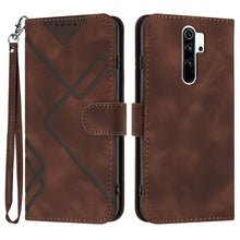 Load image into Gallery viewer, Line Pattern Skin Feel Leather Phone Case, For Xiaomi Redmi 10/10 2022/10 Prime, For Xiaomi Poco F3/11i/Redmi K40, For Xiaomi Redmi Note 11 4G Global, For Xiaomi 11T/11T Pro, For Xiaomi Redmi 9A/9AT/9i, For Xiaomi Redmi 9/9 Prime/Poco M2               ...