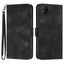 Load image into Gallery viewer, Line Pattern Skin Feel Leather Phone Case, For Xiaomi Redmi Note 10S 4G Global, For Xiaomi Redmi 9C/9C NFC/Poco C3, For Xiaomi Mi 10T 5G/10T Pro 5G, For Xiaomi Redmi Note 9 Global/10X 4G, For Xiaomi Redmi Note 9 Pro, For Xiaomi Redmi Note 8T           ...